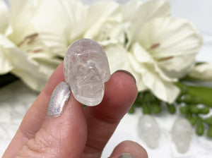 Contempo Crystals - 1" Clear Quartz Mini Crystal Skull - Image 7