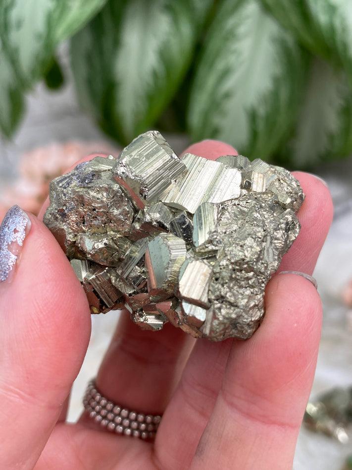 Small Pyrite Clusters