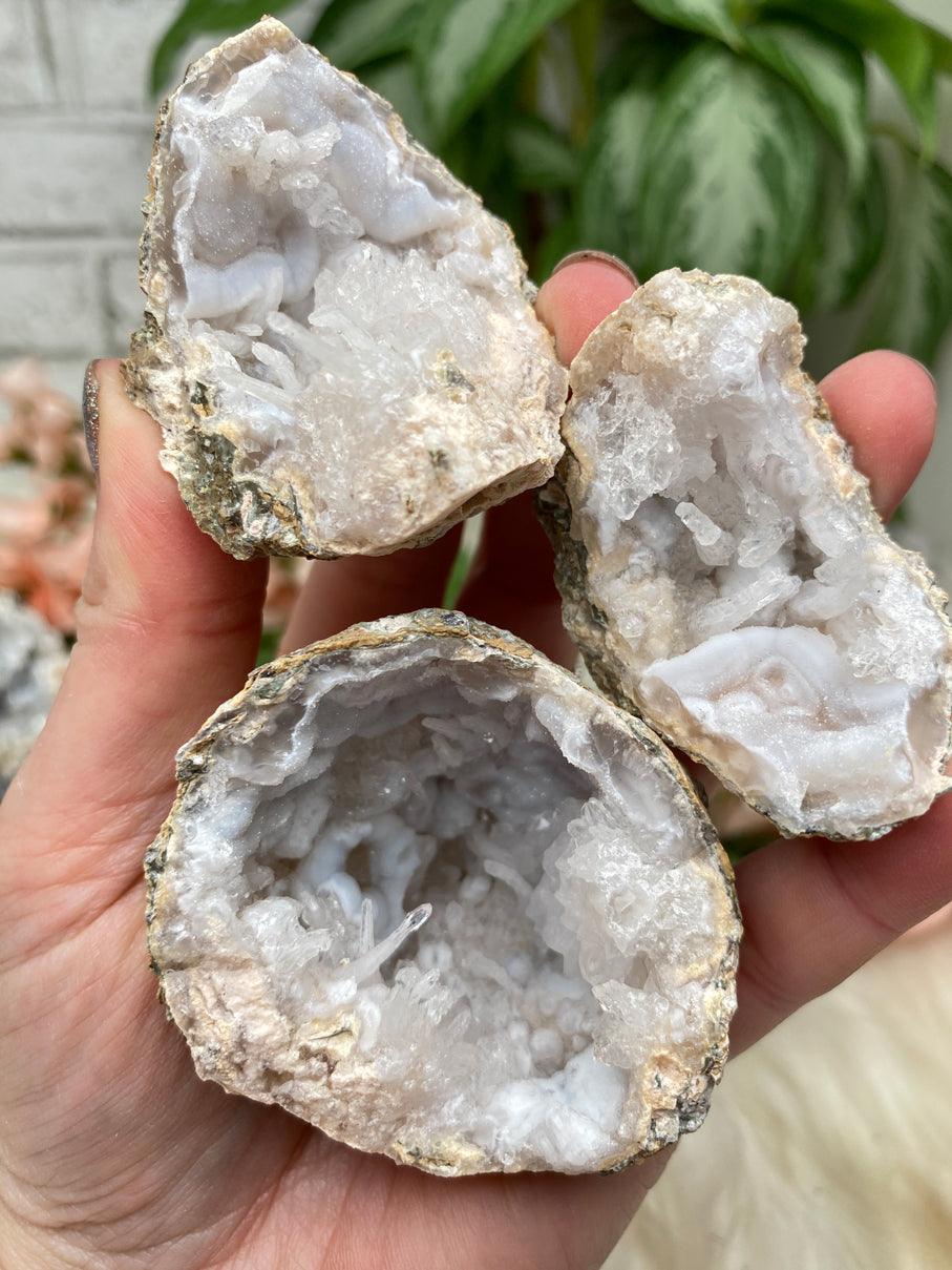 Mexico Trancas Geode Crystals - Some UV Reactive!