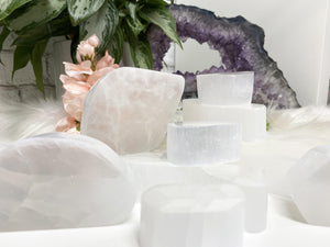 Contempo Crystals - Unique Selenite 'TV' stone pieces, available in three size options - Image 2