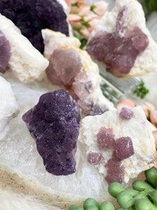 Contempo Crystals - pink-purple-white-matrix-fluorite-crystals - Image 2