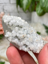 Load image into Gallery: Contempo Crystals - tiny-calcite-on-white-quartz-point - Image 14
