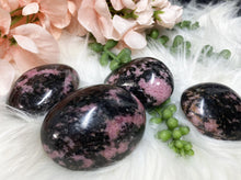 Load image into Gallery: Contempo Crystals - Gorgeous Madagascar Rhodonite pebbles. - Image 8