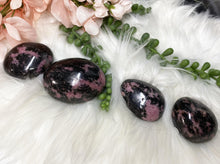 Load image into Gallery: Contempo Crystals - Gorgeous Madagascar Rhodonite pebbles. - Image 7