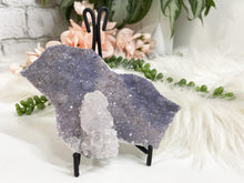 Load image into Gallery: Contempo Crystals - Easel metal display stands. These simple metal stands are perfect for propping up slabs or display crystals that usually just sit flat. - Image 2