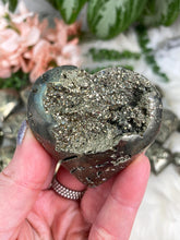 Load image into Gallery: Contempo Crystals - Large-Druzy-Pyrite-Heart - Image 12