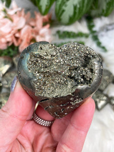 Contempo Crystals - Large-Druzy-Pyrite-Heart - Image 11