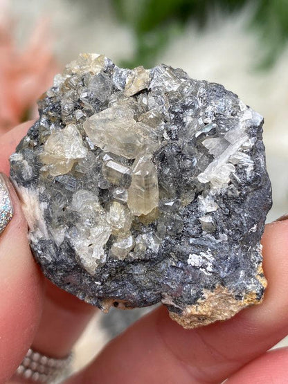 barite-cerussite-cluster