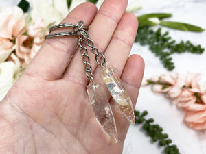 Contempo Crystals - Natural citrine crystal keychain - Image 1