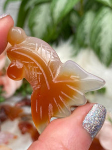 Contempo Crystals - carnelian-fish-pendant - Image 14