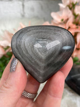 Load image into Gallery: Contempo Crystals - silver-obsidian-heart-stones - Image 8