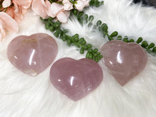 Load image into Gallery: Contempo Crystals - Adorable rose quartz crystal hearts - Image 4