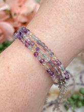 Load image into Gallery: Contempo Crystals - colorful-fluorite-faceted-beaded-bracelet - Image 4