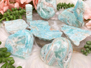 Contempo Crystals - blue-aragonite-hearts - Image 4