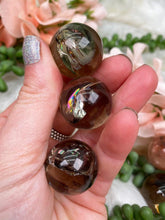 Load image into Gallery: Contempo Crystals - smoky-quartz-spheres-with-rainbow - Image 2