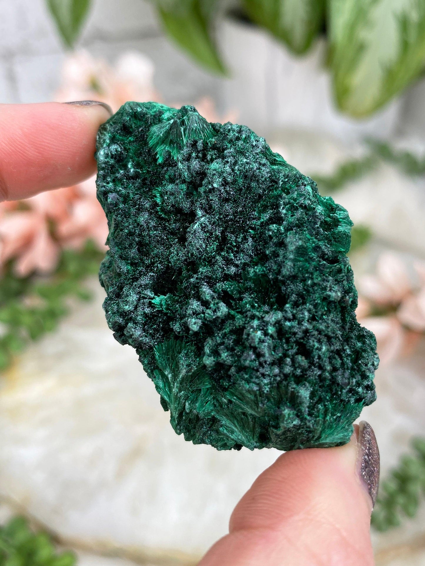 Fibrous Malachite