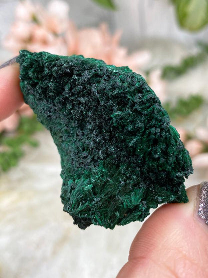 Fibrous Malachite