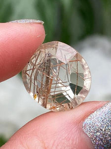 Contempo Crystals - Rutile Quartz Faceted Gems - Image 28