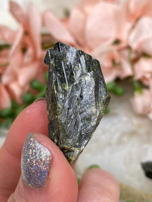 Green Epidote & Prehnite