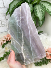 Load image into Gallery: Contempo Crystals - large-green-purple-fluorite-slab - Image 10