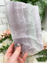 Load image into Gallery: Contempo Crystals - Purple Green Fluorite Slabs - Image 17