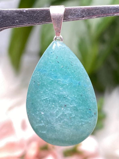 Teal Aventurine Pendants