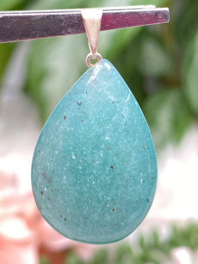 Teal Aventurine Pendants