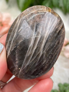 Contempo Crystals - brown-moonstone-palm-stone-with-flash - Image 13