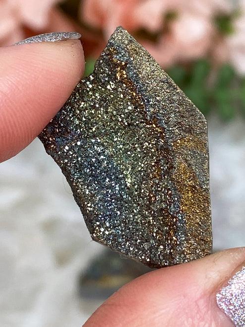 Russian Rainbow Pyrite