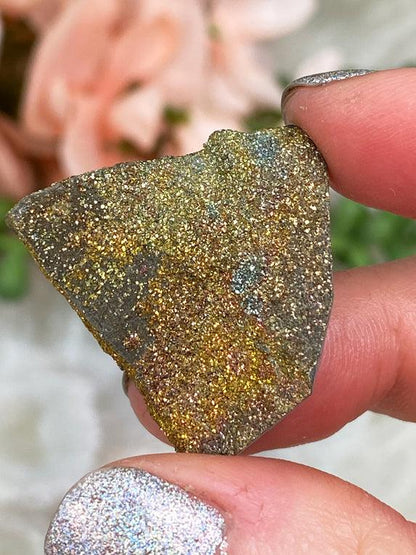 Russian Rainbow Pyrite