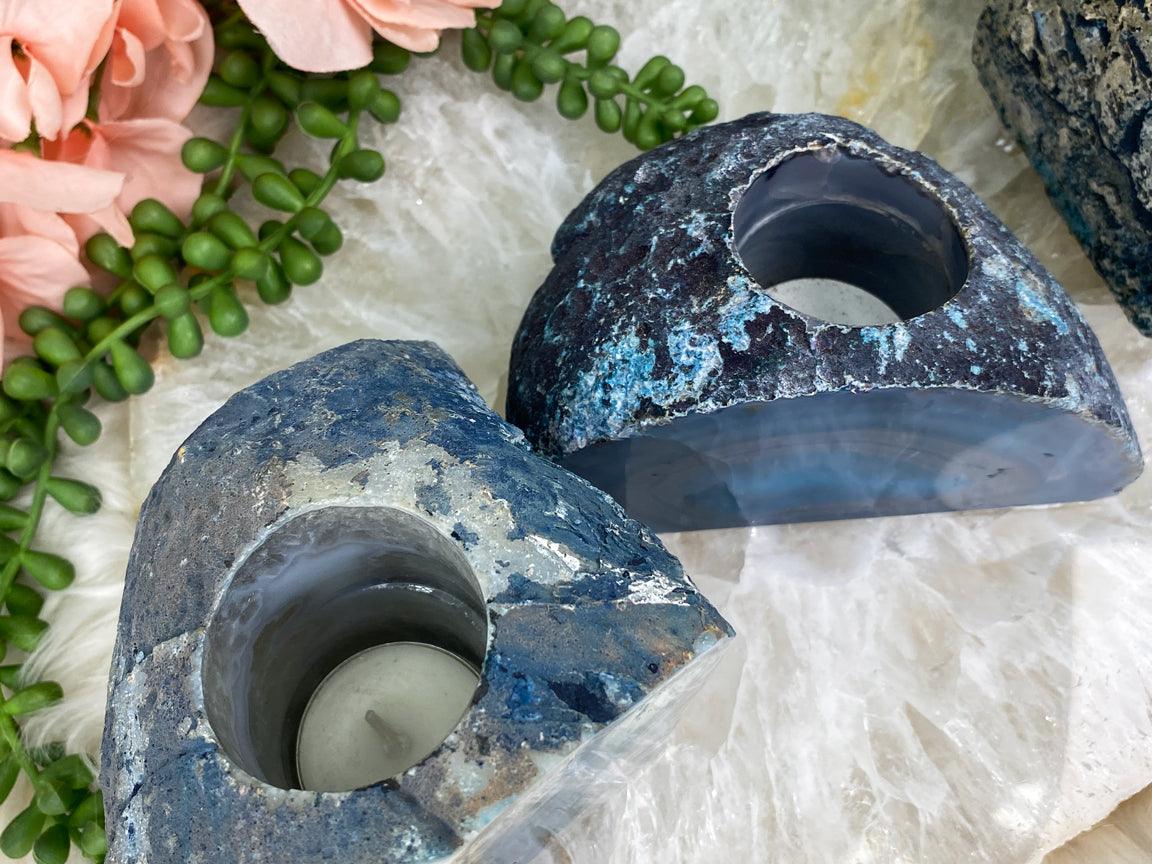 Teal-Agate-Candle-Holders-Video