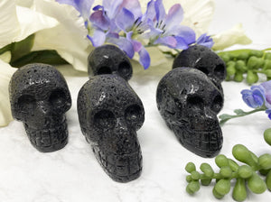 Contempo Crystals - Black Lava stone skull crystal from Contempo Crystals - Image 4