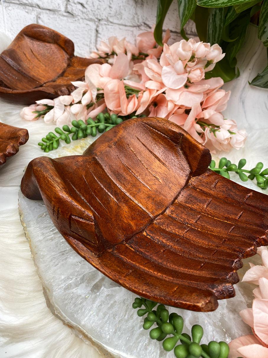 Indonesian-Wood-Hand-Shaped-Bowl