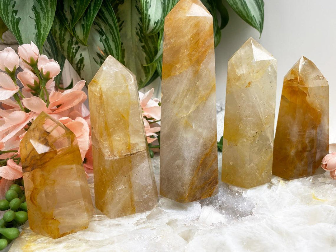 Contempo Crystals - Iron-Included-Golden-Healer-Quartz-Point - Image 1