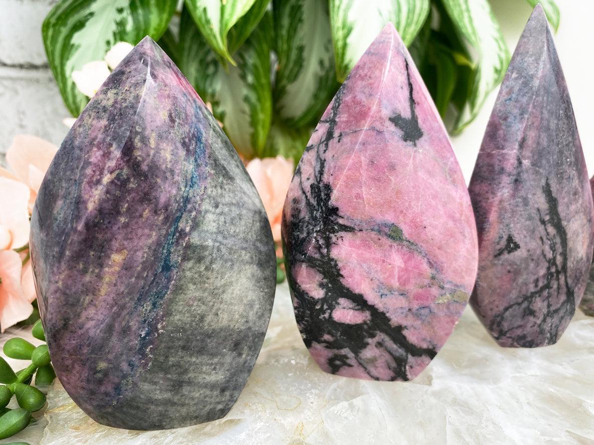 Shop Rhodonite Crystal & Learn The Rhodonite Meaning – Contempo Crystals