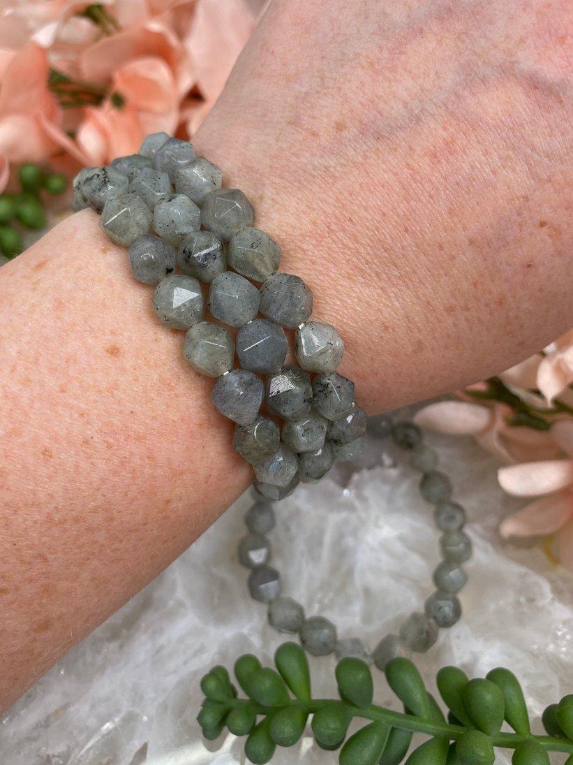 Labradorite-Bracelet-Diamond-Cut-Faceted-Beads