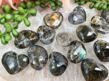 Load image into Gallery: Contempo Crystals - Labradorite-Hearts - Image 4