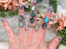 Load image into Gallery: Contempo Crystals - Labradorite-Rings-with-Flash - Image 3
