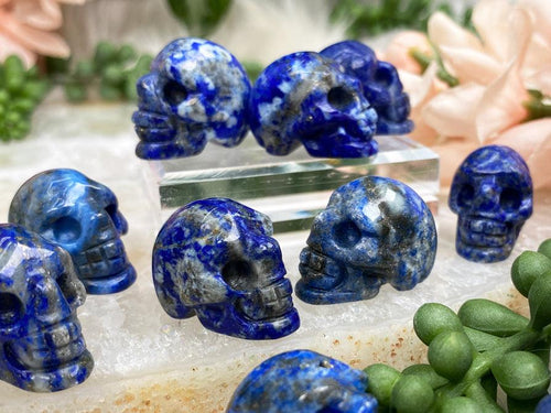 Lapis-Lazuli-Skulls