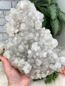 Contempo Crystals - Large White Apophyllite Chalcedony - Image 6