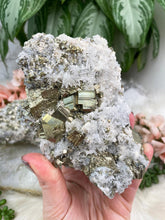 Load image into Gallery: Contempo Crystals - Large-Peruvian-Pyrite-on-Quartz - Image 9
