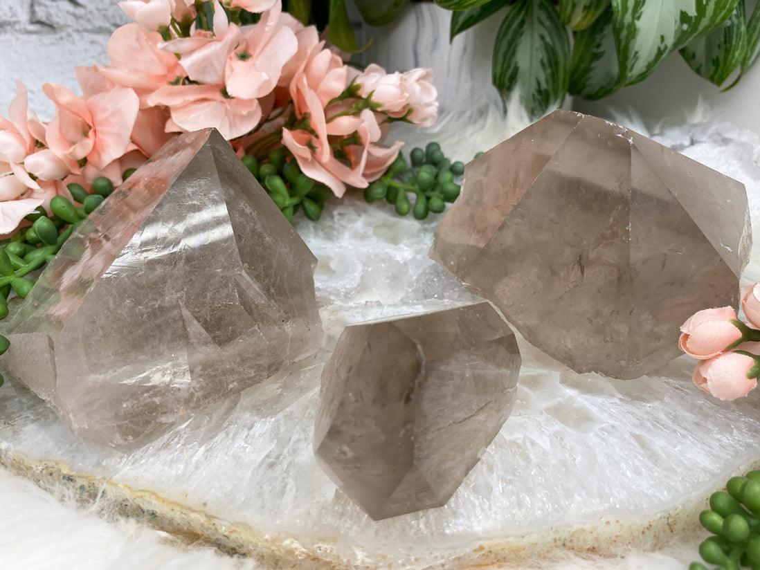 Large-Smokey-Quartz-Points-from-Brazil