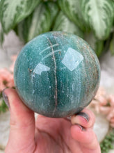 Load image into Gallery: Contempo Crystals -     Large-Teal-Aventurine-Sphere - Image 7