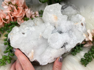 Contempo Crystals - Large-White-Apophyllite-Chalcedony-Stilbite - Image 3