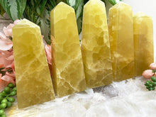 Load image into Gallery: Contempo Crystals - Lemon-Yellow-Calcite-Obelisk-Point-Crystals-for-SAle - Image 5
