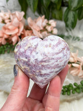 Load image into Gallery: Contempo Crystals - Lepidolite-Pink-Tourmaline-Heart - Image 7
