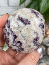 Load image into Gallery: Contempo Crystals - Light-Chevron-Amethyst-Palm-Stone - Image 13