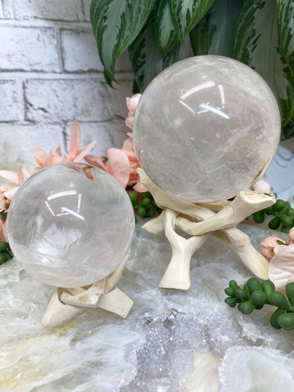Light-Wood-Twist-Crystal-Sphere-Stands-for-Sale