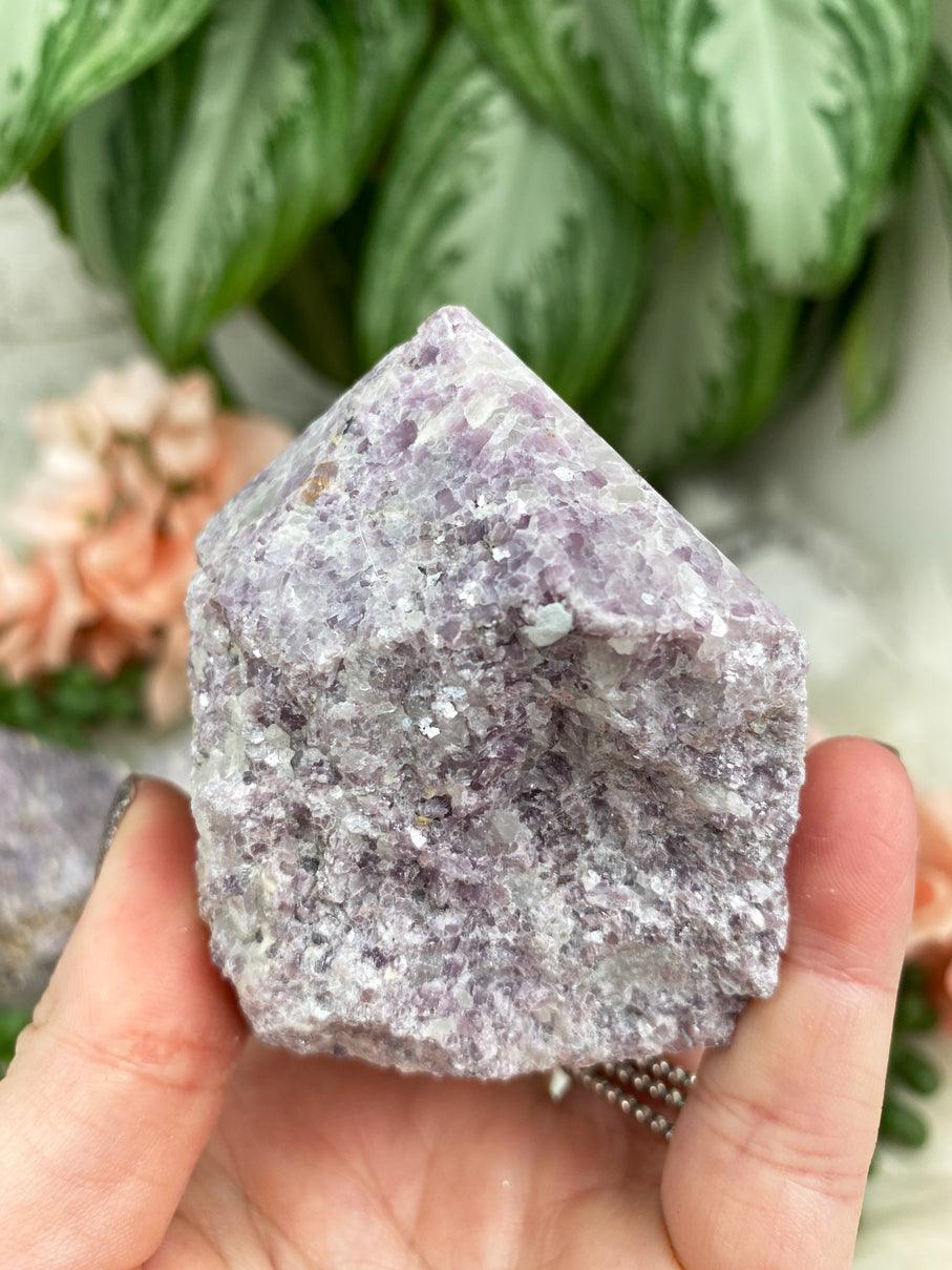 Lilac-Lepidolite-Point
