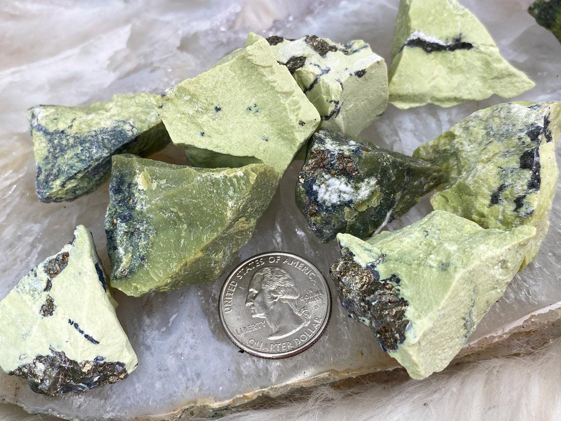 Lime-Green-Serpentine-Stones